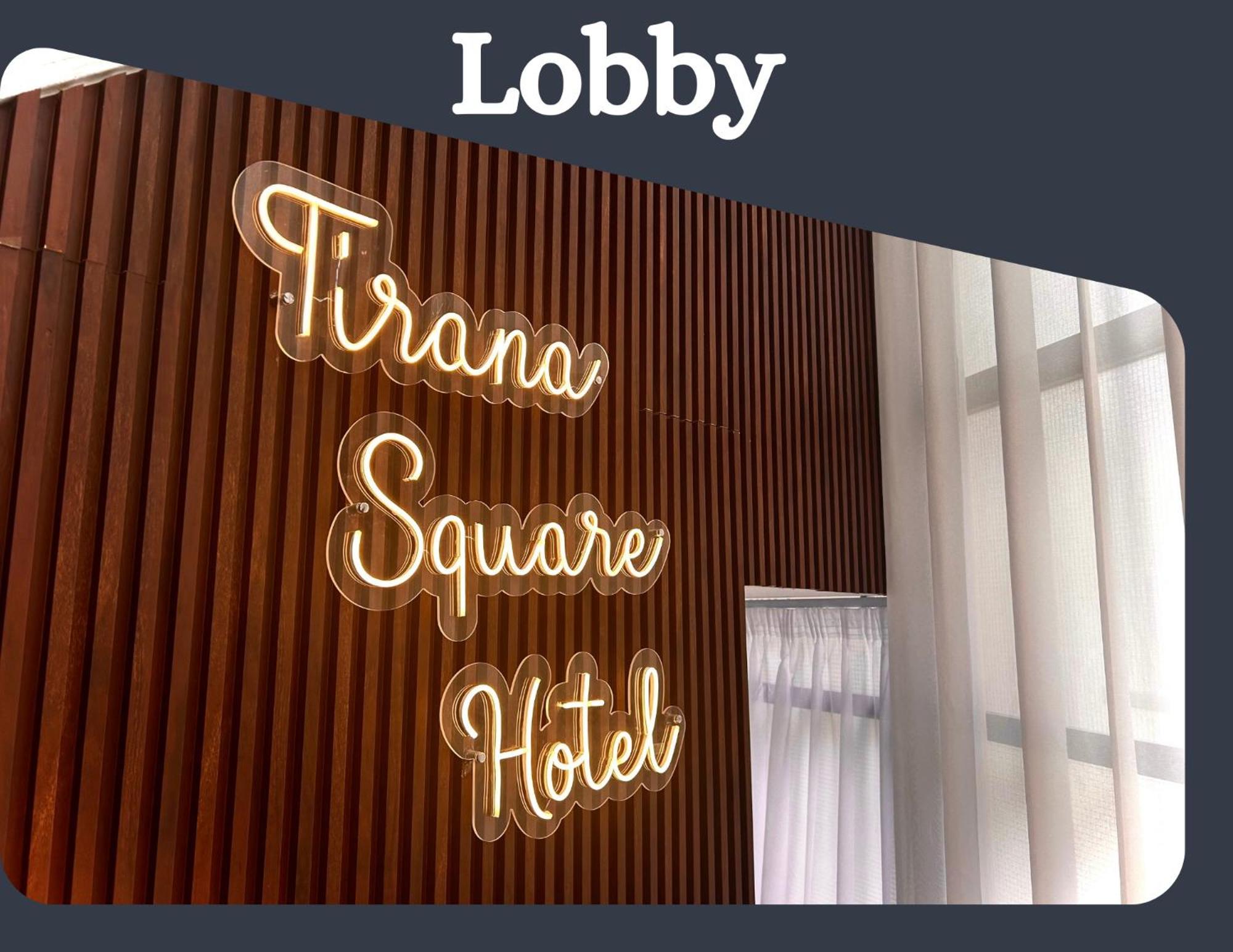 Tirana Square Hotel Buitenkant foto